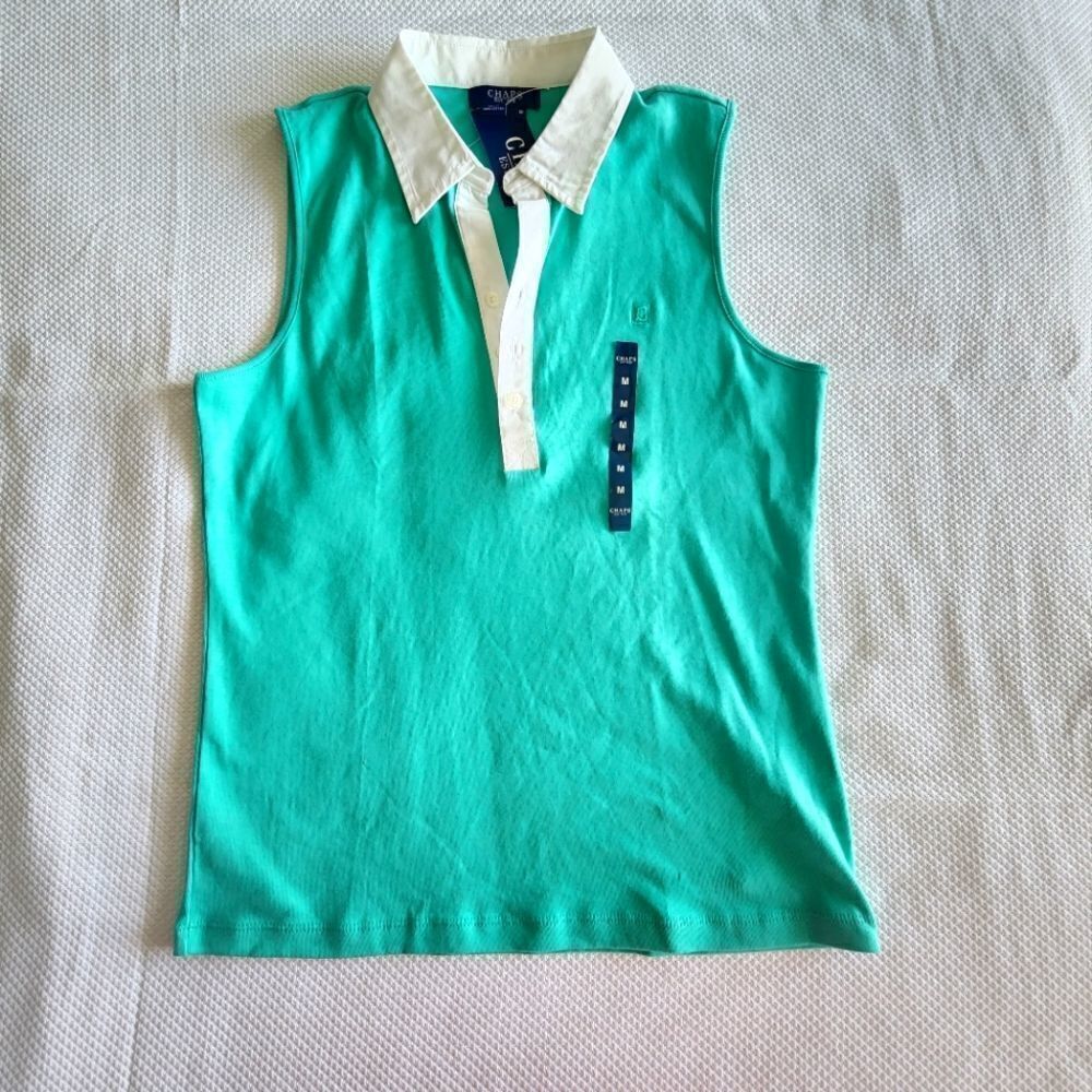 Chaps hacienda deep jade blouse